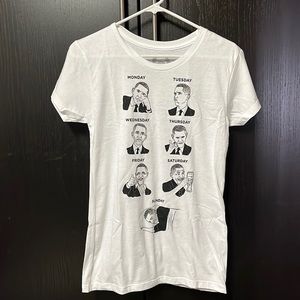 Obama Days of the Week Tee - White - Small